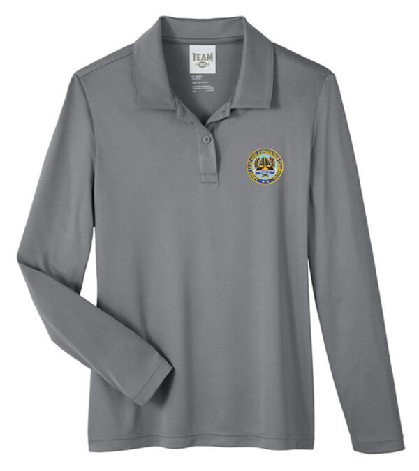 TT51LW Ladies Zone Performance Long Sleeve Polo - Image 3