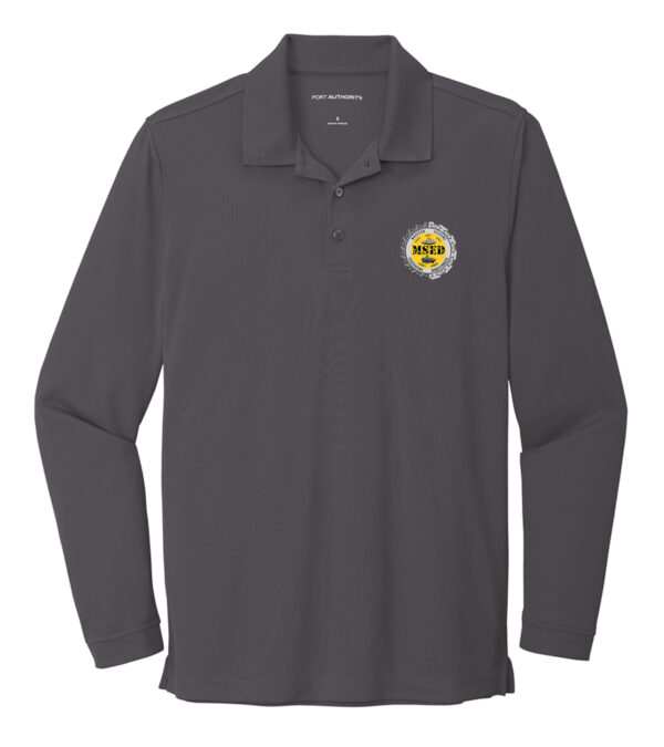 TT51LW Ladies Zone Performance Long Sleeve Polo - Image 2
