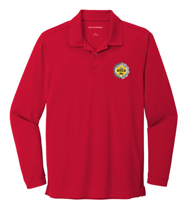 TT51LW Ladies Zone Performance Long Sleeve Polo - Image 4