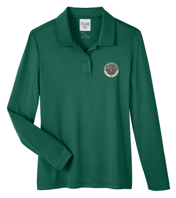 TT51LW Ladies Zone Performance Long Sleeve Polo - Image 2