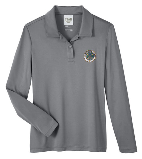 TT51LW Ladies Zone Performance Long Sleeve Polo - Image 3
