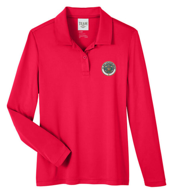 TT51LW Ladies Zone Performance Long Sleeve Polo - Image 5